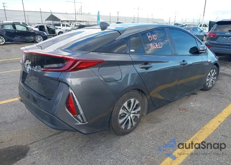 2021 Toyota Prius Prime Le из США, поврежденный, VIN JTDKAMFP6M3186505